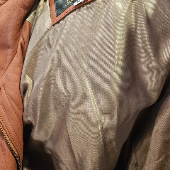 Avanti Congac Heavy Leather Utility Jacket